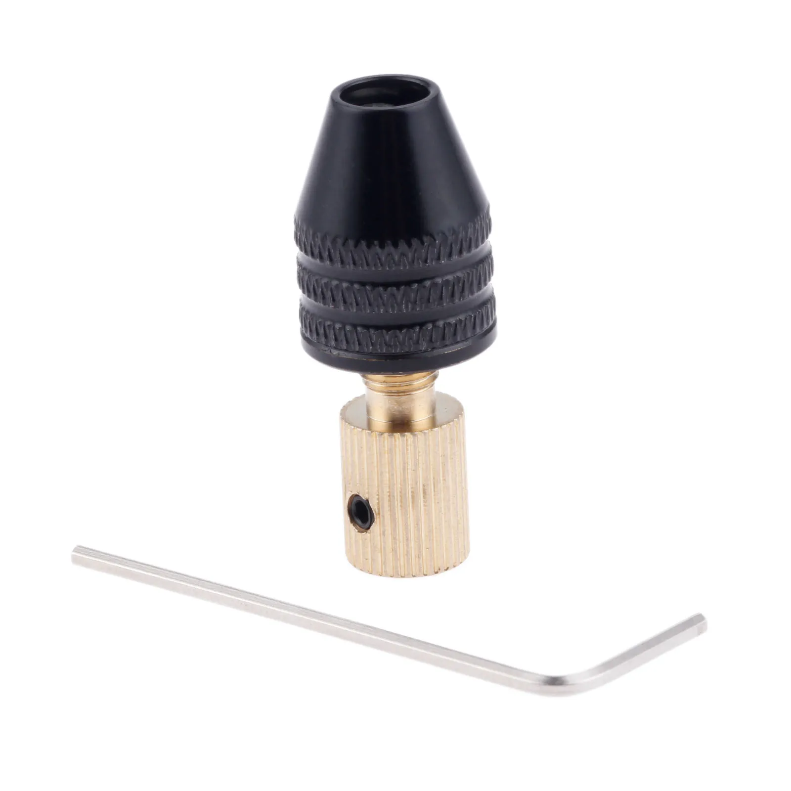 DRELD 3pcs/set 0.3-3.4mm Universal Electronic Drill Bit Mini Drill Chuck Collet Tool Set with Drill Hand Power Tool Accessories