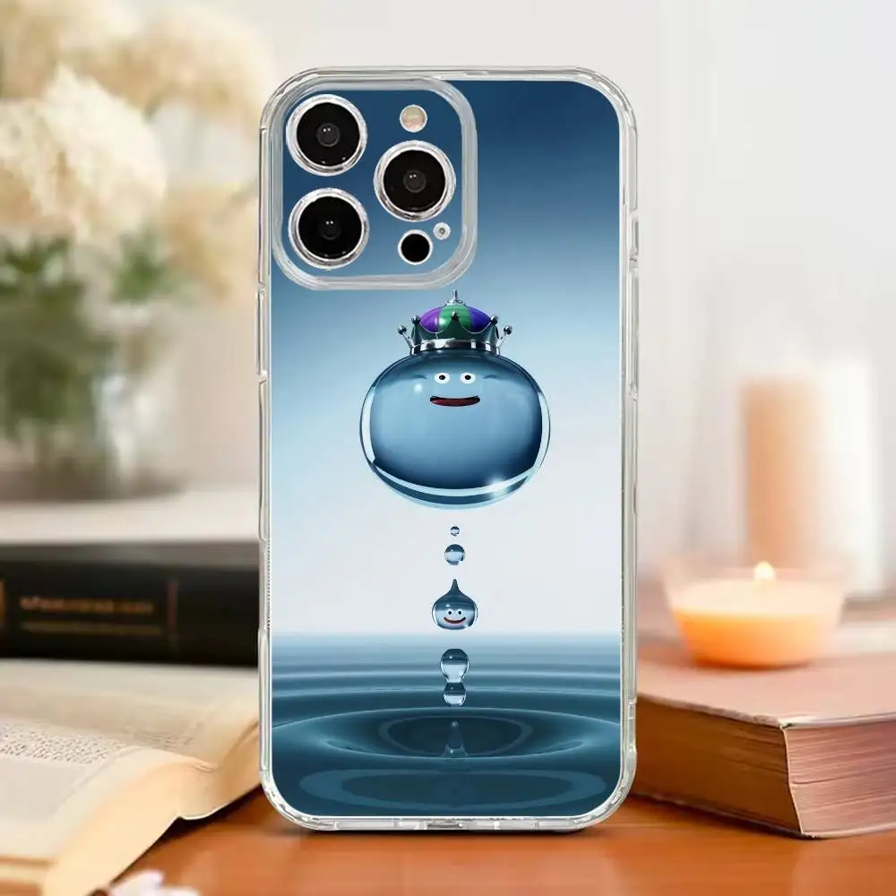

The D-Dragon Quest Slime Phone Case For iPhone17,16,15,14,13,12,11 Plus,Pro Max,Soft Transparent Cover