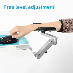1 Set Useful Computer Mouse Pad Rotatable Flexible Computer Wrist Support for Office Computer Arm Rest Pad