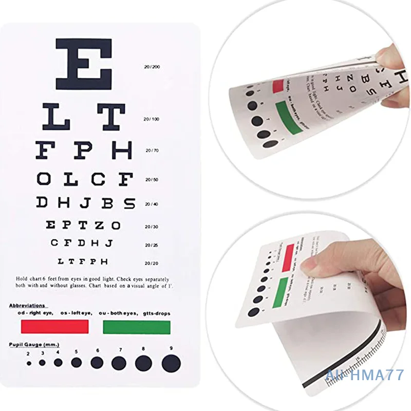 

Настенная диаграмма Snellen Eye, настенная живопись, печать на шелковом холсте, постер, домашний декор