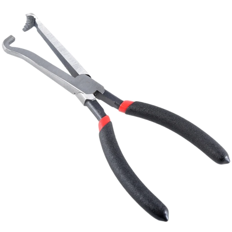 8Inch Electrical Disconnect Pliers, Automotive Connector Tool High-strength Cutoff Plier for Push Tab Plugs