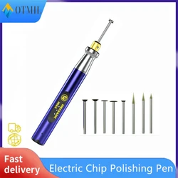 MECHANIC iRX6 Electric Grinding Pen Harging Grinder Engraving Carving Pen For Mobile Phone IC Chip Repair Polishing Tools Set