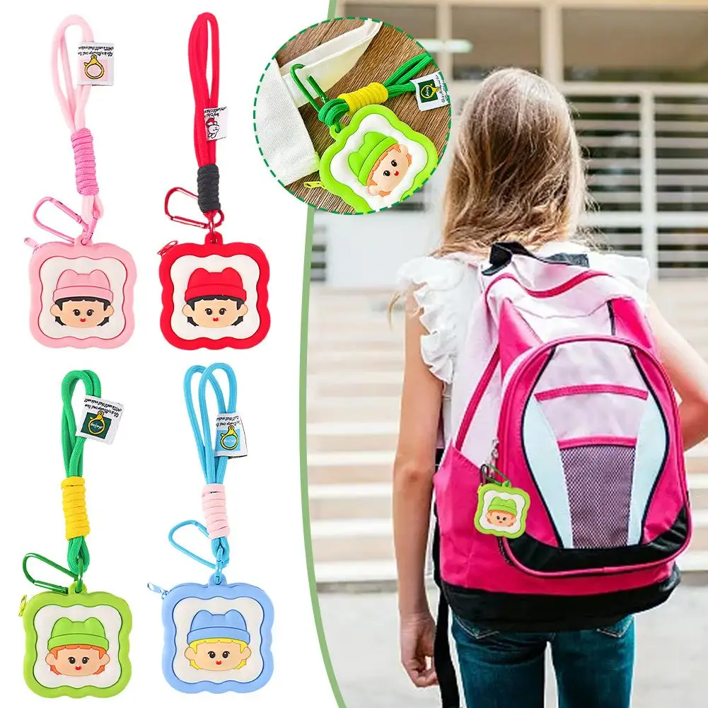 Silicone Case Cover with Lanyard For Mixi Talk Gps Storage Bag Secure Holder Scratch Resistant Case P3D4