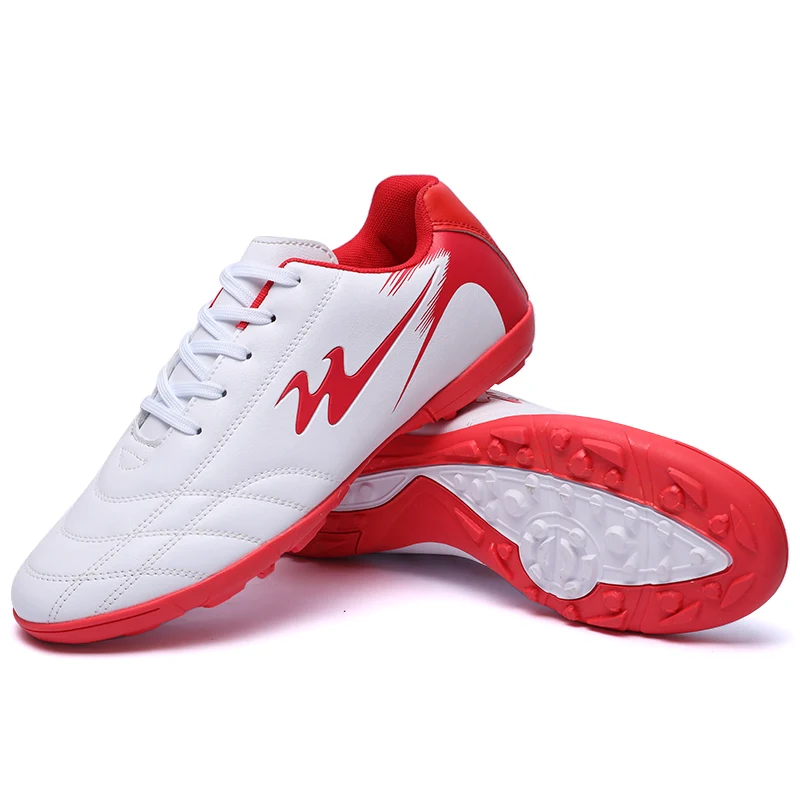 Men Long Spikes Soccer Shoes Fast Football Shoes Society Cleats Comfortable Football Field Boots Professional Unisex Sneaker