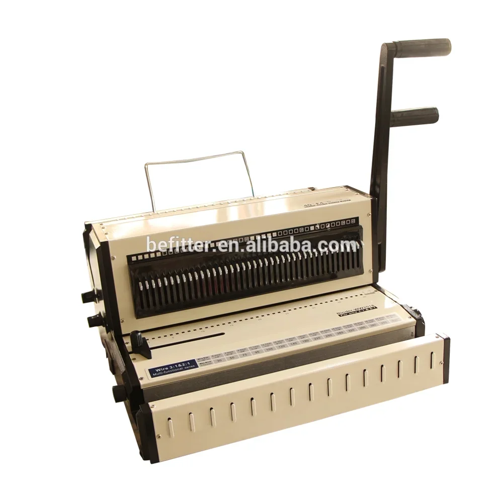 2in1 Wire and Coil Multifunctional Book Binding Machine WW2018 Manual