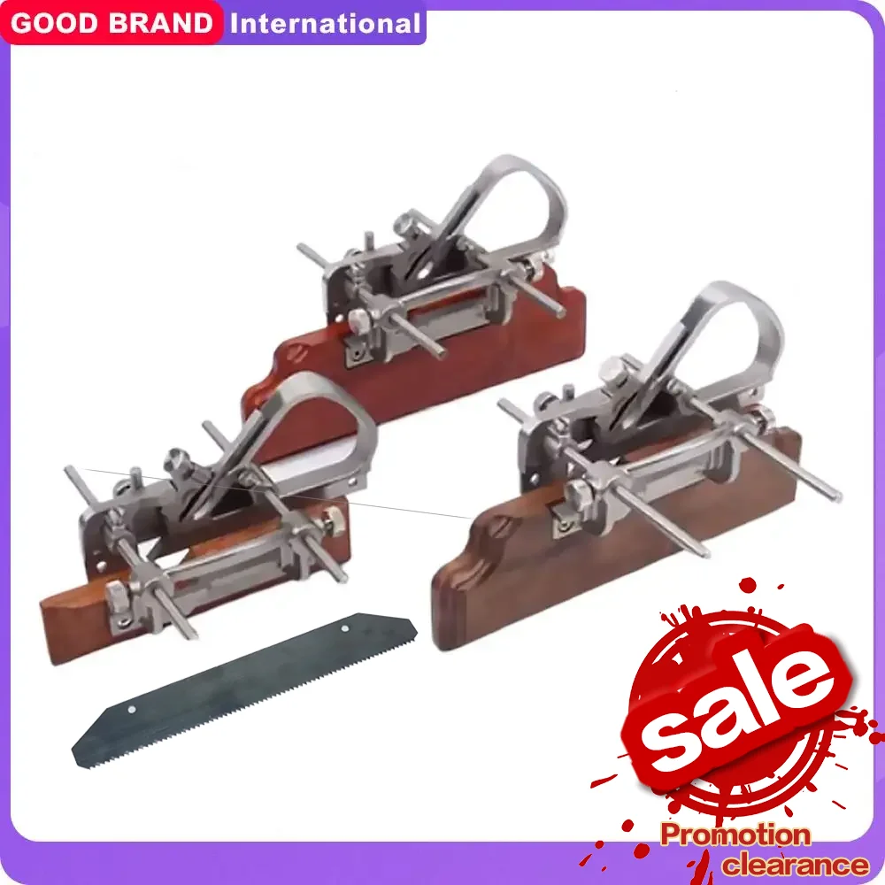 

No 43 Plough Hand Plane with 4 Blades 3mm, 6mm, 9mm and 12mm - Fine Woodworking