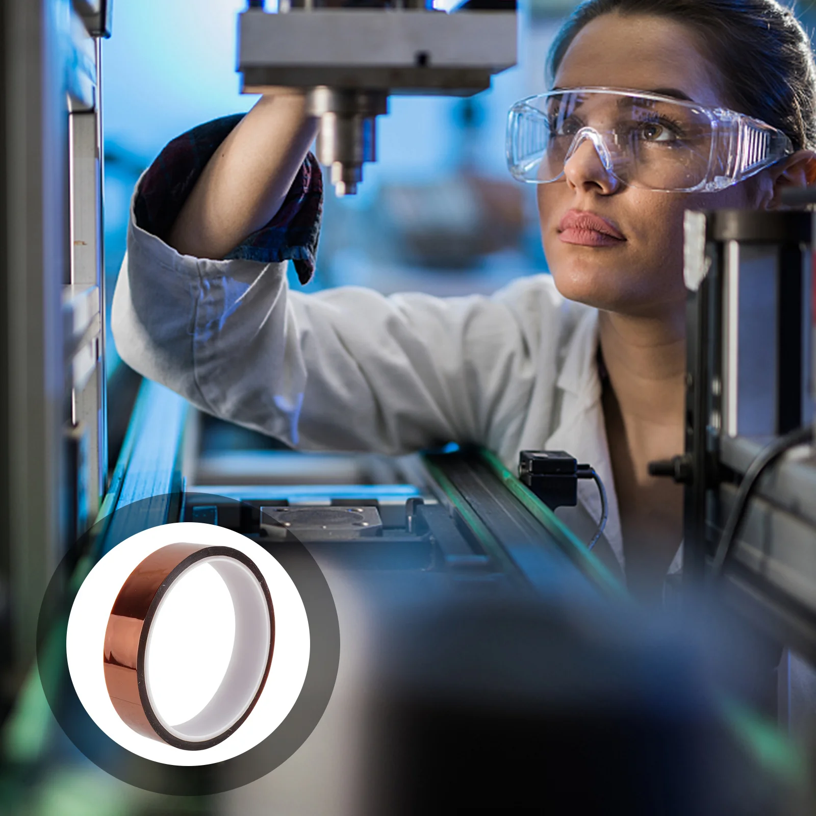 

33M 20Mm Tawny Polyimide Tape High Temp Resistant Adhesive Film For Pcb Protection Insulating Tape Heat Resistant