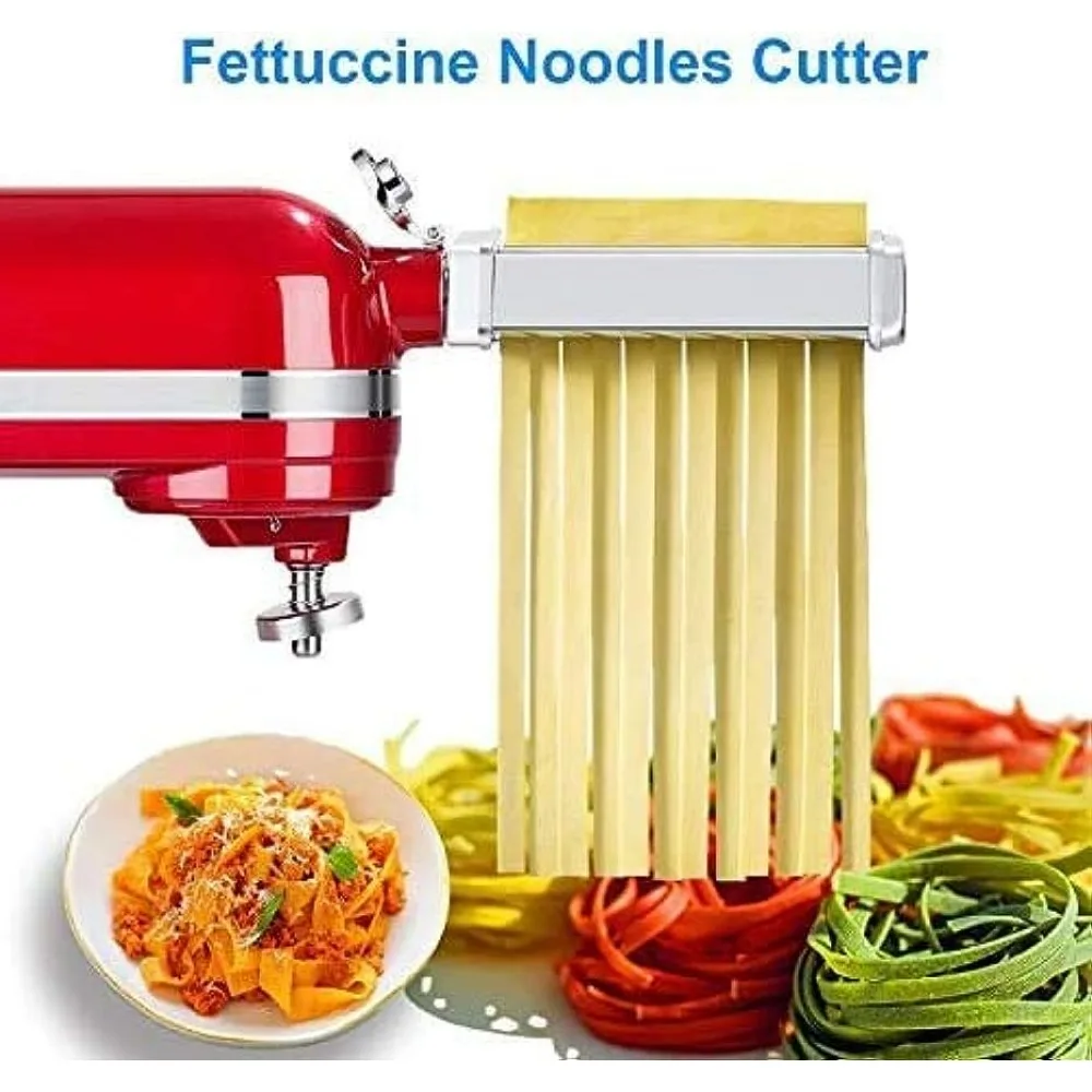 For kitchen pasta machine, stainless steel pasta stand mixer noodle accessories kitchen tool KitchenAid accessories view 4