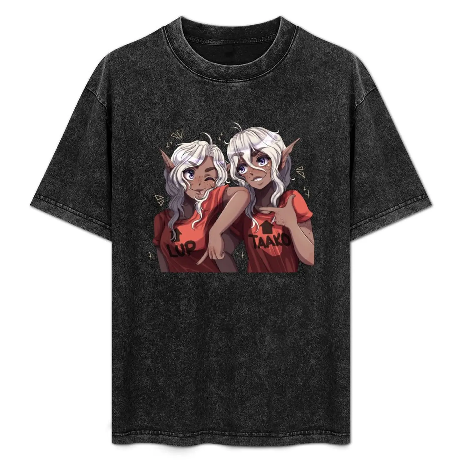 Disaster Twins - Taako & Lup T-Shirt Aesthetic clothing plus size tops graphic shirts basketball graphic tees mens fashion