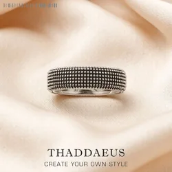 Band Ring Kathmandu,Ethnic Fine Jewerly For Women Men Autumn Relief-like Structure Gift In 925 Sterling Silver