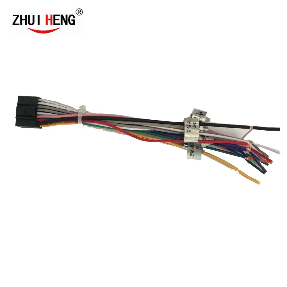 

2 din Car Radio Female ISO Radio Plug Power Adapter Wiring Harness Special for Universal Interchangable harness power cable