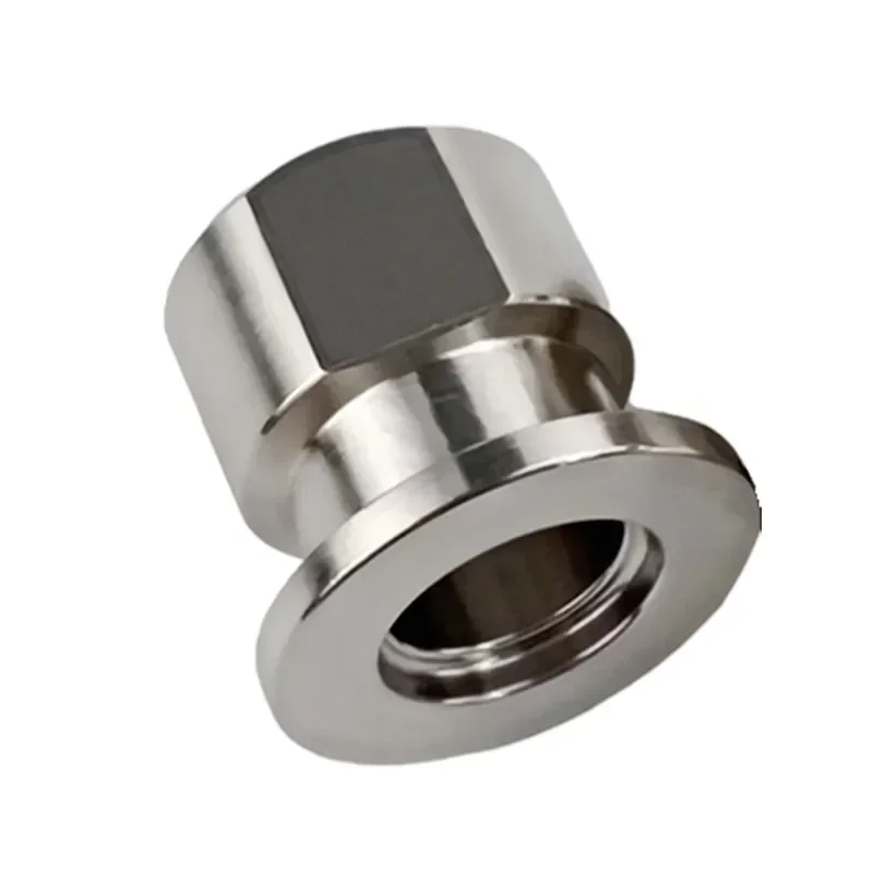 KF16 KF25 KF40 KF50 KF Vacuum Pipe Fitting 304 Stainless Steel 1/8\