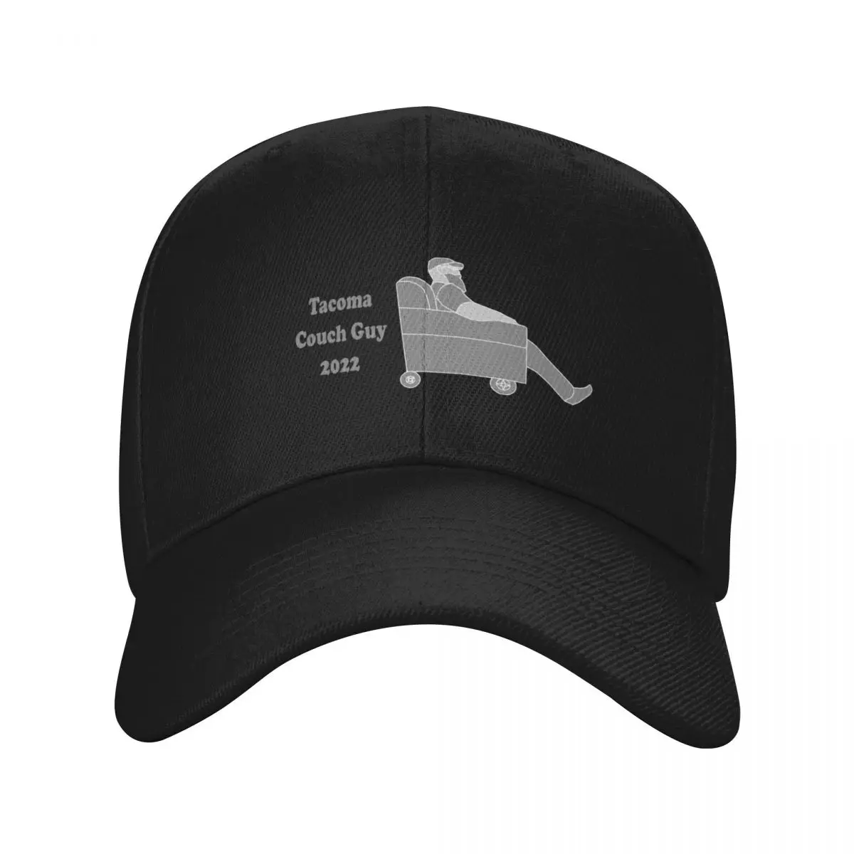 Tacoma Couch Guy Baseball Cap funny hat Golf Wear Women's Beach Visor Men's