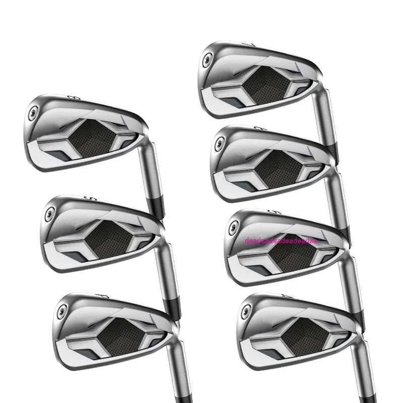 New Design Resistant Silver Wholesale Straight OEM Customize Left Hand Irons Forge Man Carbon Steel Iron Head Golf Iron Clubs