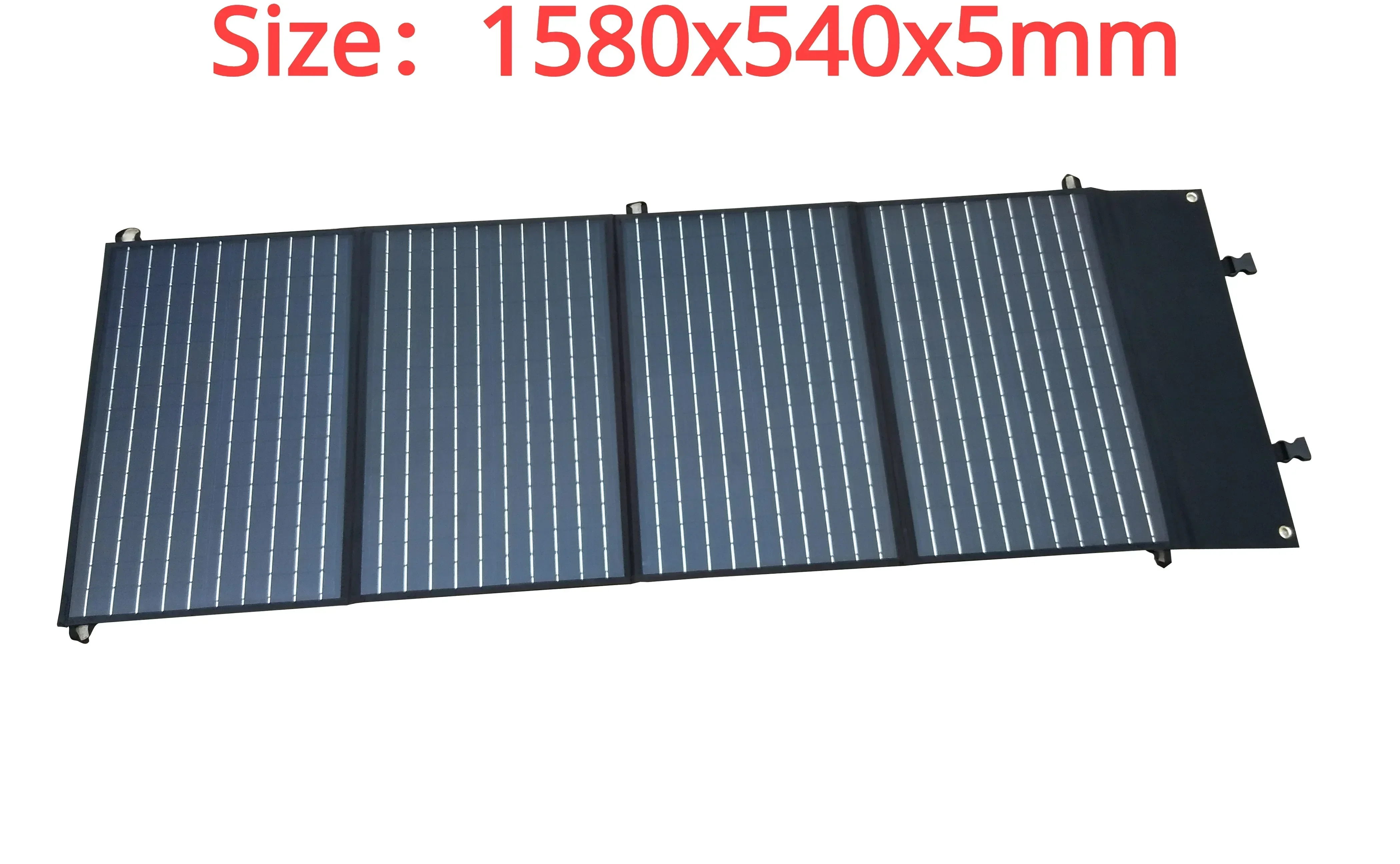 2023 New Folding 18V 400W Solar Panel USB Output Monocrystallinel Waterproof Solar Cells Folding Package with Support