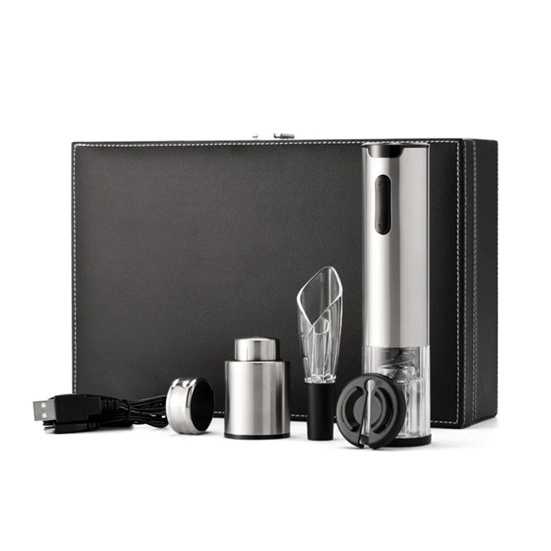 

HHO-5-In-1 Bottle Opener Set Rechargeable Multifunctional Wine Set Gift Box