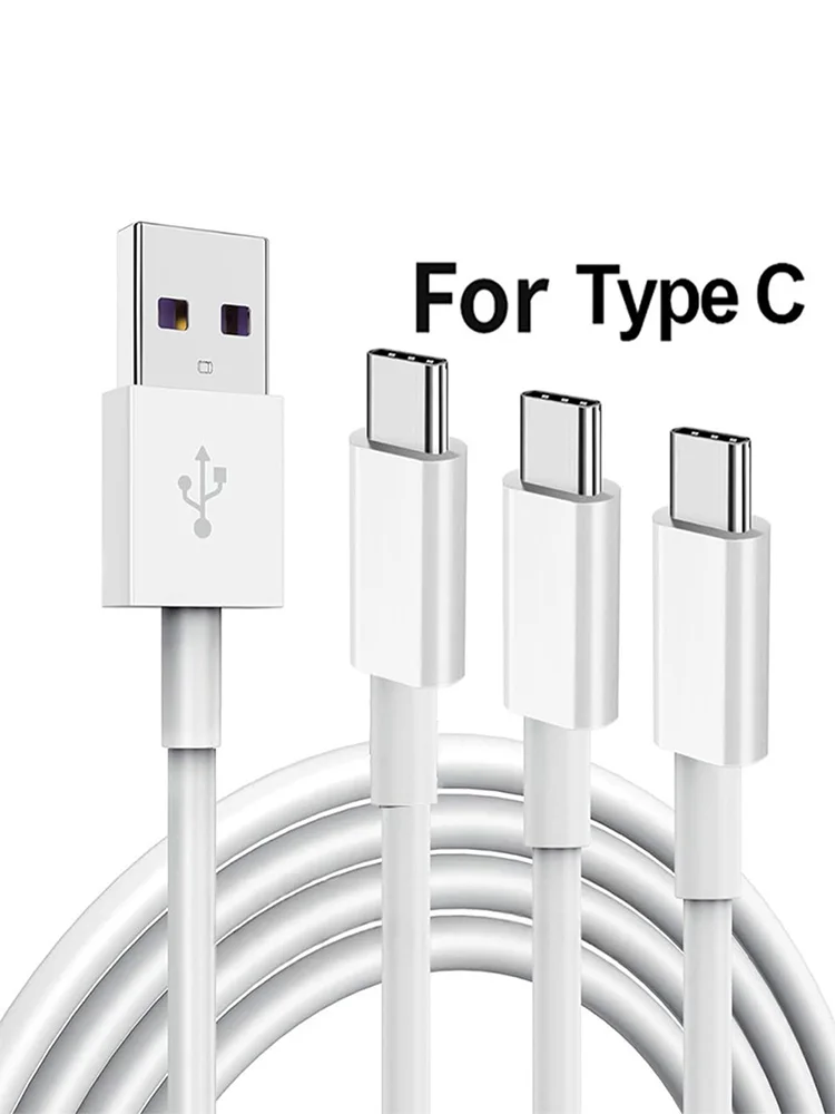 1-3 pièces USB A à Type C câble 3A fil de charge rapide ligne de téléphone portable USB C câble adaptateur cordon pour Samsung Xiaomi android souris