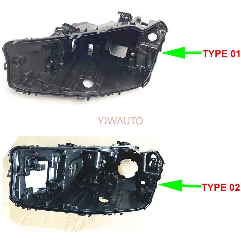 For BMW G38 520 523 525 528 530 2017 2018 Headlight Base Car Headlamp House Rear Replacement Front Lamp Holder Back Support