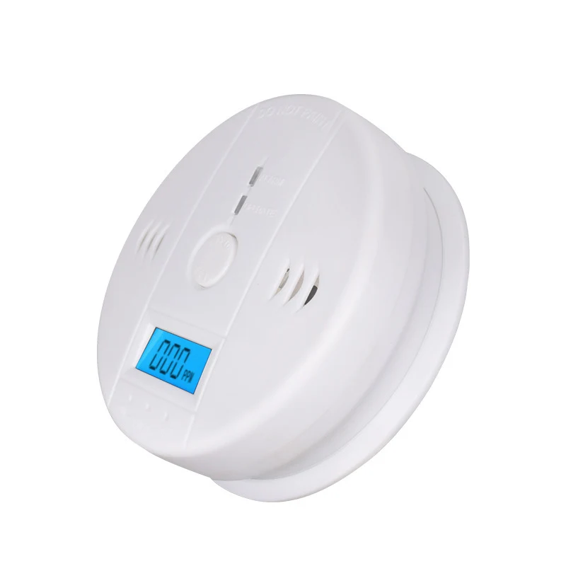 CO Carbon Monoxide Detectors Smoke Detector Fire Alarm Poisoning Gas Warning Siren Sensor Horn Home Security Safety Device