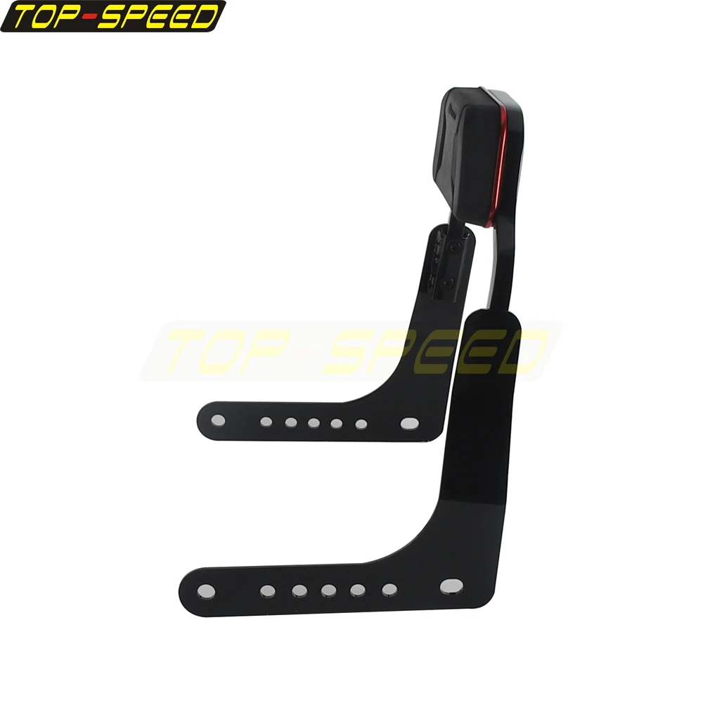 Club Style Motorcycle Rear Passenger Backrest Short Sissy Bar For Harley Low Rider ST FXLRST FXRST 117 Sport Glide FLSB 2018-25