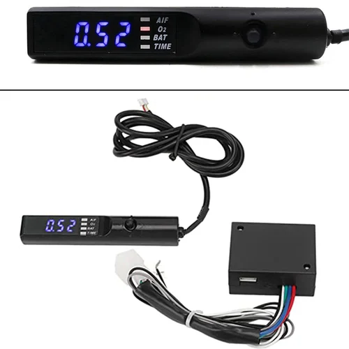 Temporizador Turbo APEXI para coche, temporizador de arranque del motor con retardo de apagado de 12V con pantalla Digital LED, temporizador Turbo que muestra voltaje y combustible de aire Rati