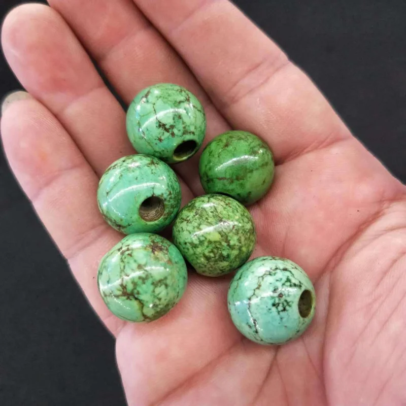 

Wholesale Antique Style Turquoise Beads Barrel Beads Loose Beads Turquoise Loose Beads Multi-Treasure String Beads Buddha Beads