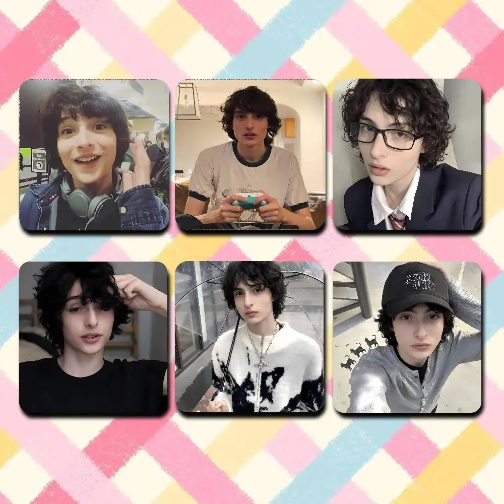 

F-Finn Wolfhard Stranger Refrigerator Magnets Cute Cartoon Magnetic Personality Decorations Creative Gifts