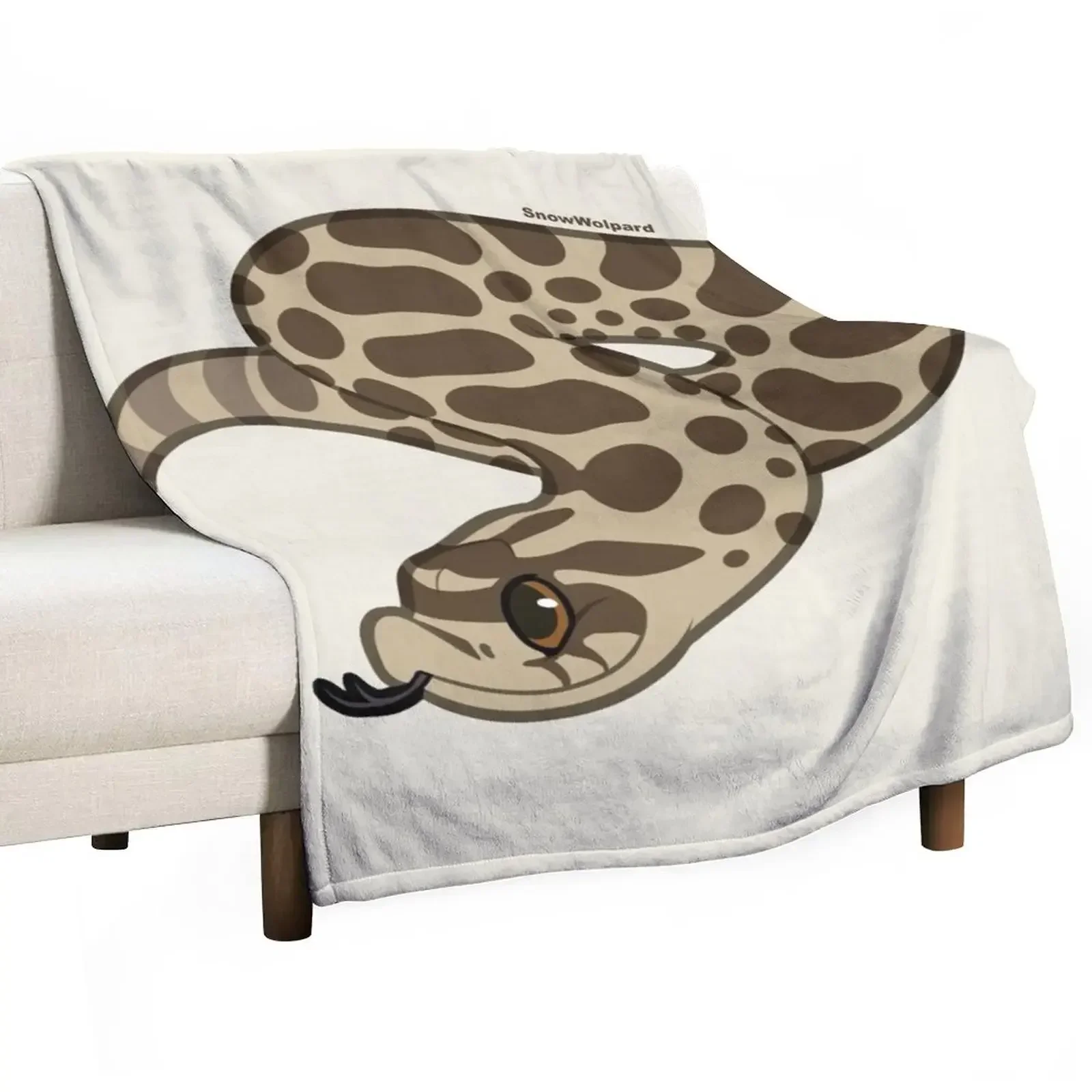 Little Hognose Snake Throw Blanket Bed covers manga Blankets