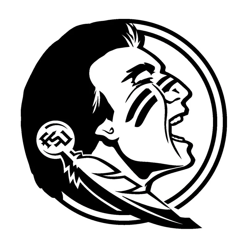 Uncle Avatar Sticker High Quality Fashion Car Decoration Personality Pvc Waterproof Car Window Decal Black/white, 17cm*17cm