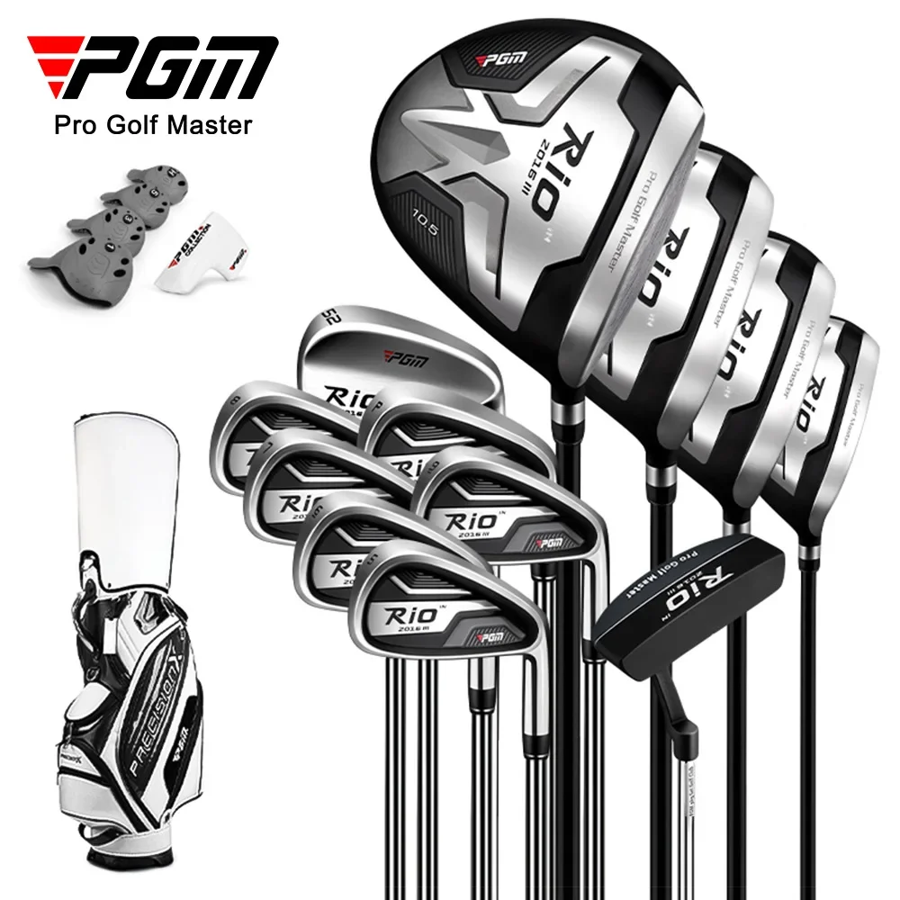 PGM 12PCS Men Golf Clubs Complete Sets with Golf Bags Putter Golf  Iron Set Complete Set MTG040