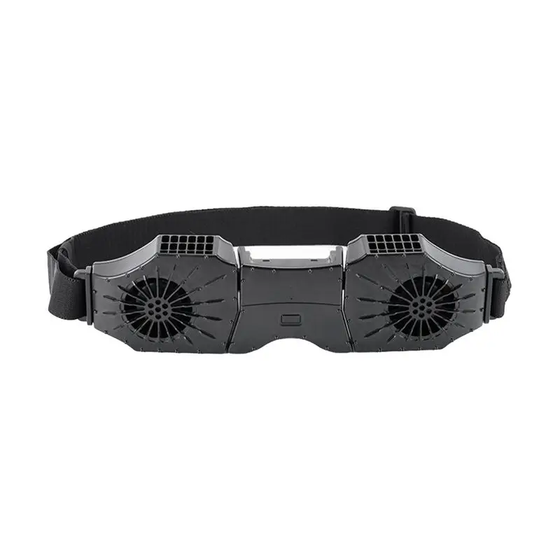 Gen Basic 2 Air Vents Portable Waist Clip Fan With Adjustable Belt, 8000Mah Cool Fan, Waist Fan For Work Camping Travel Fishing