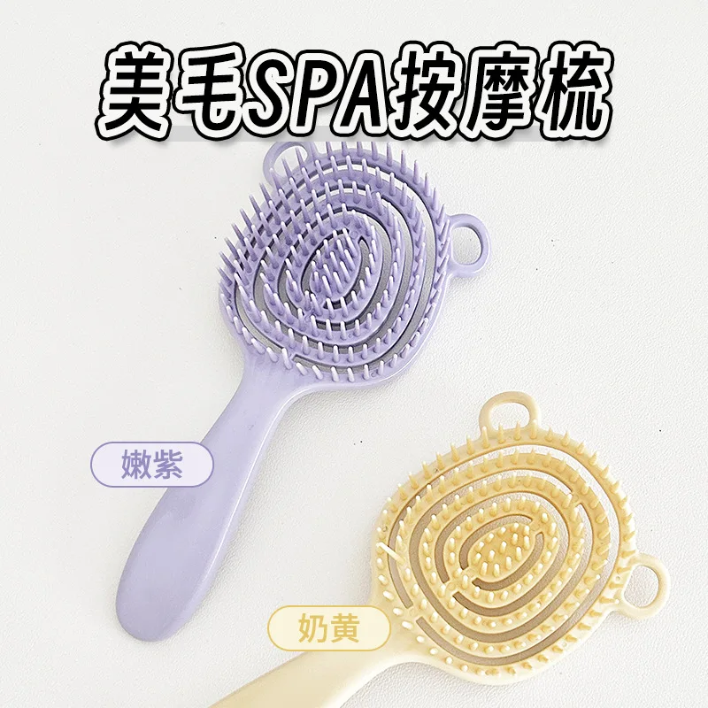 New Pet Massage Comb with One Click Hair Removal, Cat and Dog Grooming Comb, Fluffy Styling, and Hair Removal Products