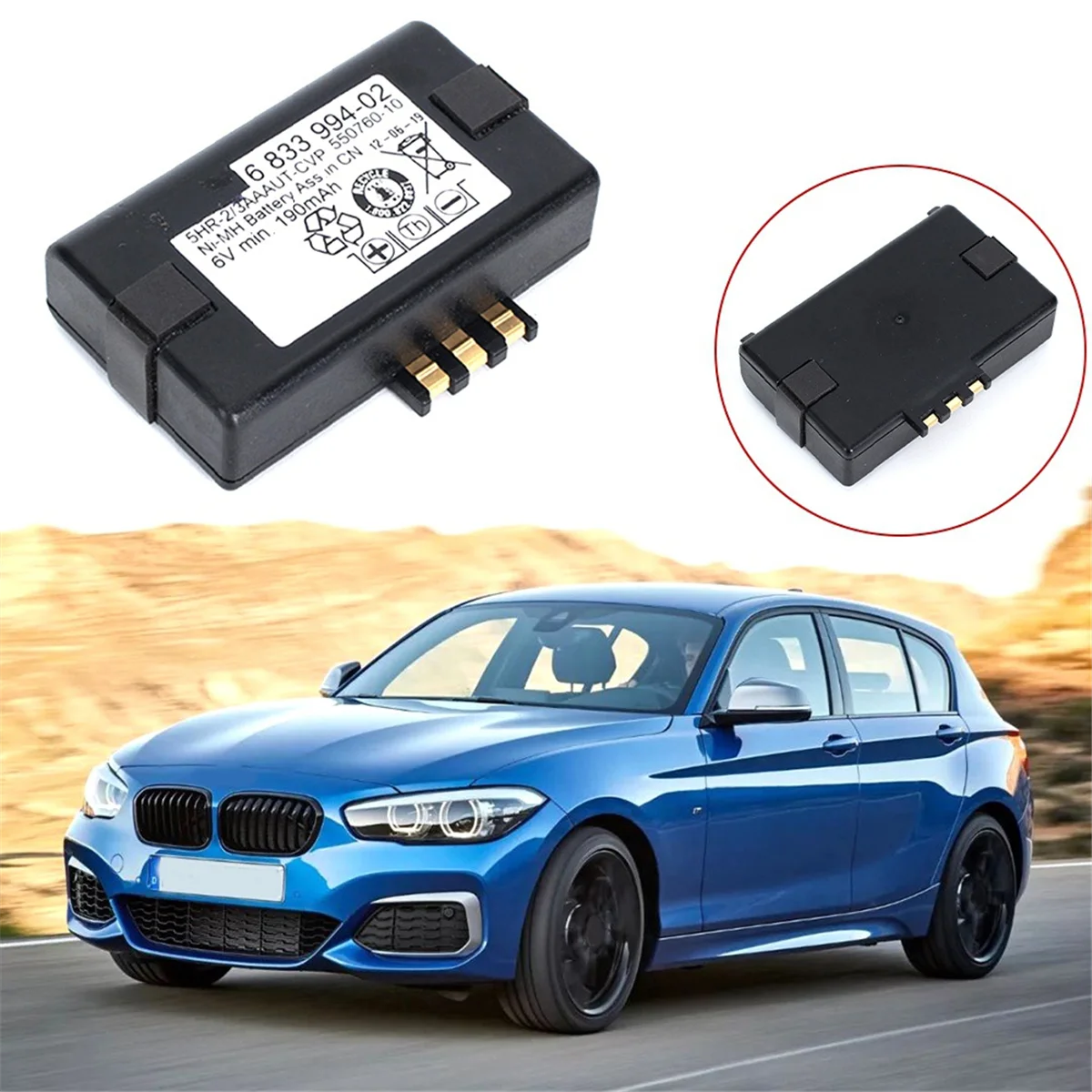 تراكم وحدة التحكم عن بعد لبطارية الطوارئ لبطارية BMW SOS 64116833944 84106833994 #6