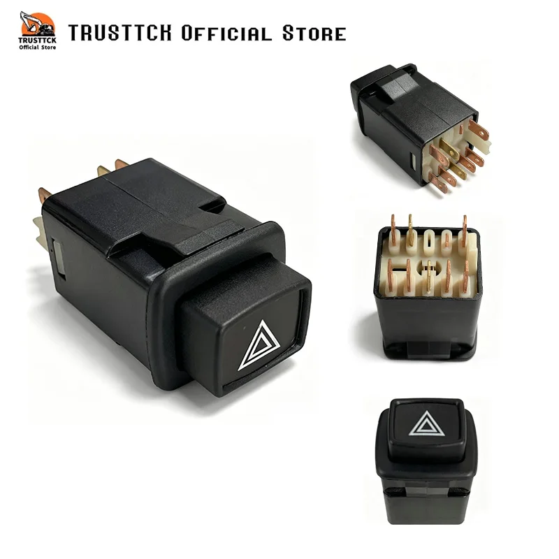 Button Switch Flashing Light Switches for Scania Truck 1363131 1328177 290950