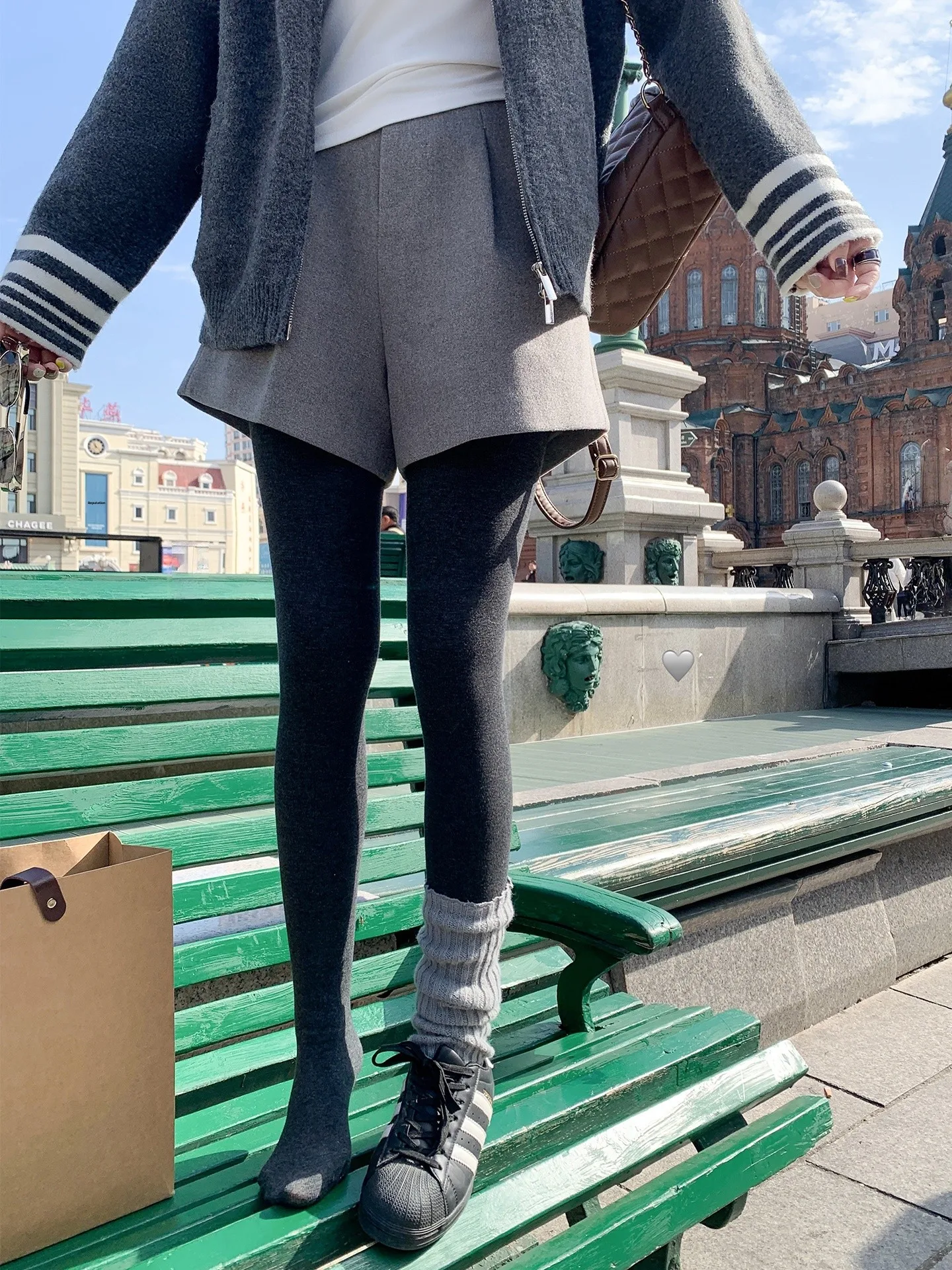 

Высокая талия, эластичные женские леггинсы для осени и зимы, уличная одежда, теплые длинные брюки, повседневные сценарии