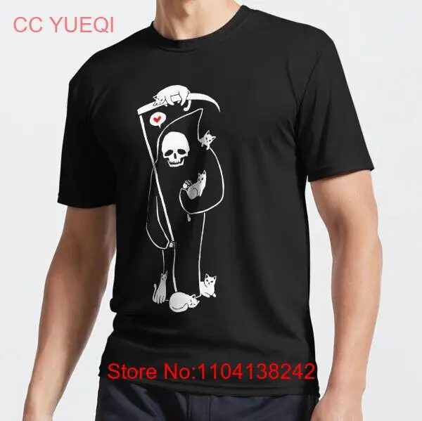 

MOST POPULAR Death is a Cat Person Best Design Gift Idea Active T-Shirt