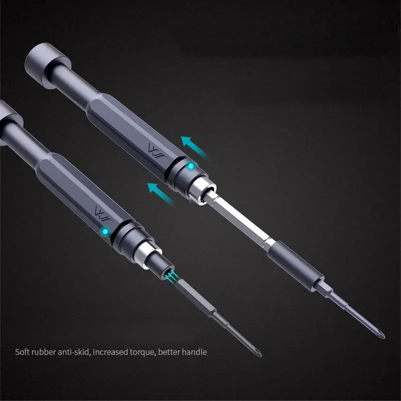 Imagem -04 - Jimi-chave de Fenda Magnética Grupo Precision Screw Driver Ferramentas de Reparação Imprensa Design Household Faça Você Mesmo Toolkit 60 em 1