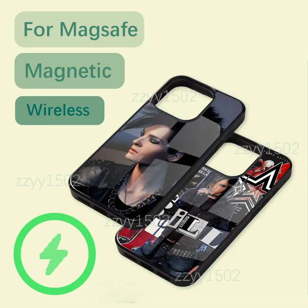 

Bill Kaulitz COOL Rock Phone Case For iPhone 17,16,15,14,13,12,11,Pro,Max,Plus,Mini,SE4,E Magsafe Wireless Charging