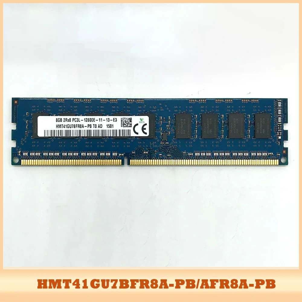 

1PCS For SK Hynix Memory RAM 8GB 2RX8 PC3L-12800E-11-13-E3 1600 HMT41GU7BFR8A-PB/AFR8A-PB