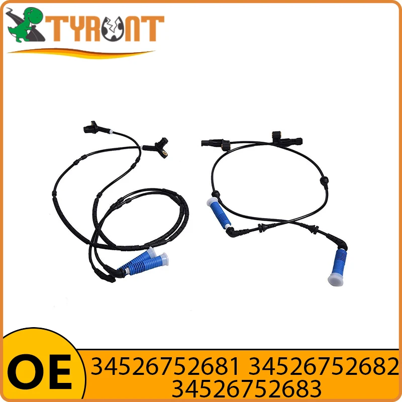 TYRNT Front Rear Left Right ABS Wheel Speed Sensor #34526752681 34526752682 34526752683 For BMW 3 Series E46 Z4 320i 325i 330i