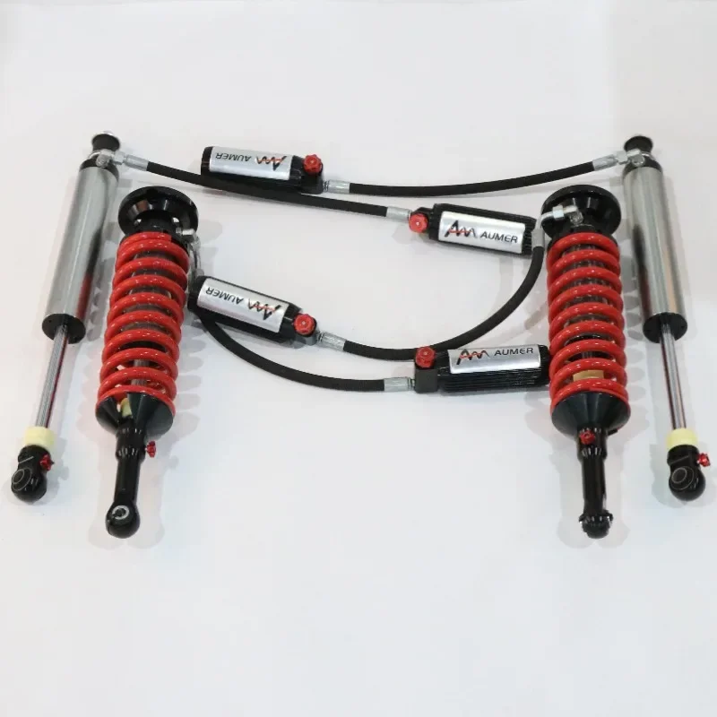 Aumer 4x4 Adjustable Nitrogen Shock Absorber Off-Road Lift Coilover Suspension Kit for Toyota Tacoma