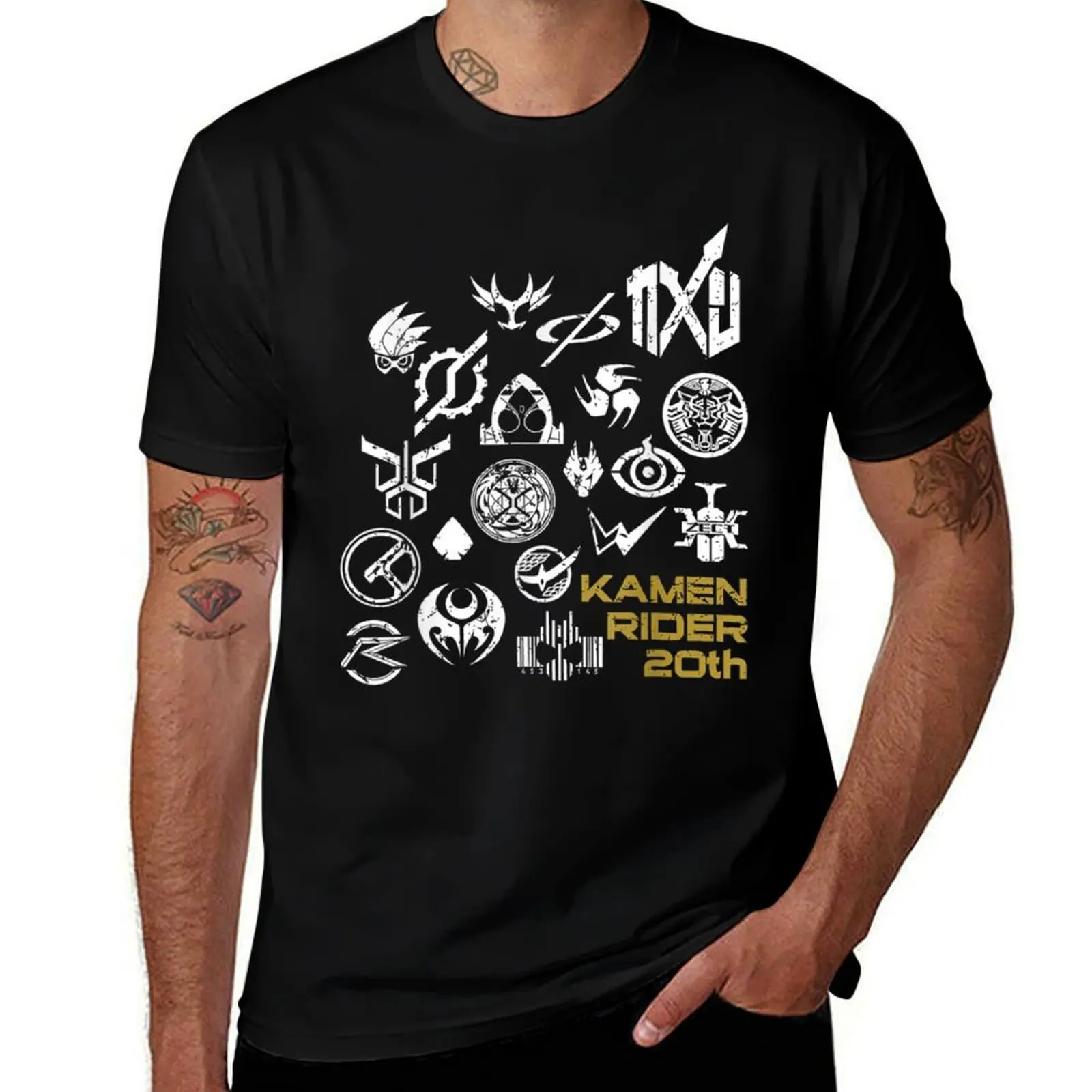 Kamen Rider T-Shirt Breathable Lightweight Summer Top T-Shirt