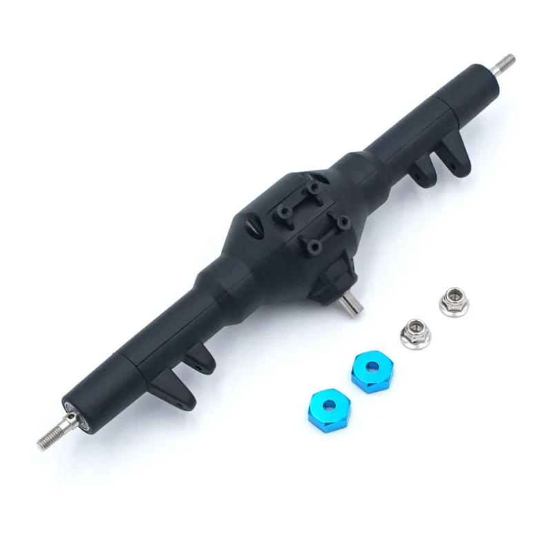 BAAA-Metal Differential Gear Front Rear Wave Box Hydraulic Transmission Box RC Car Accessories for WLtoys 12428 12423 Upgrade