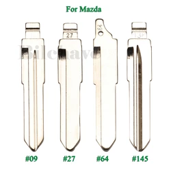 jingyuqin 10pcs No.145 09 27 64 Flip KD Remote Key Blade Type Fob For Mazda 3 5 6 m6 rx8 mx5 Miata CX-7 CX-9 RX-8 Replacement