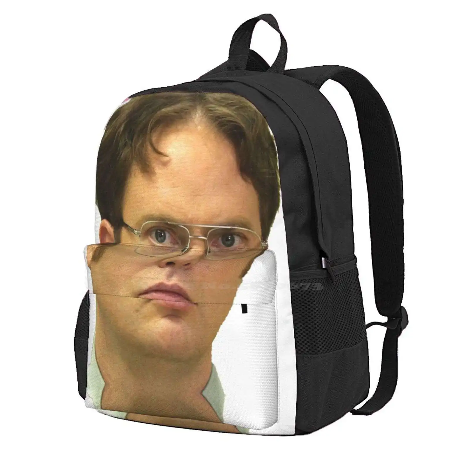 Dwight K Schrute Hot Sale Schoolbag Backpack Fashion Bags Dwight K Schrute Beatroot The Office Us Michael Dwight And Michael