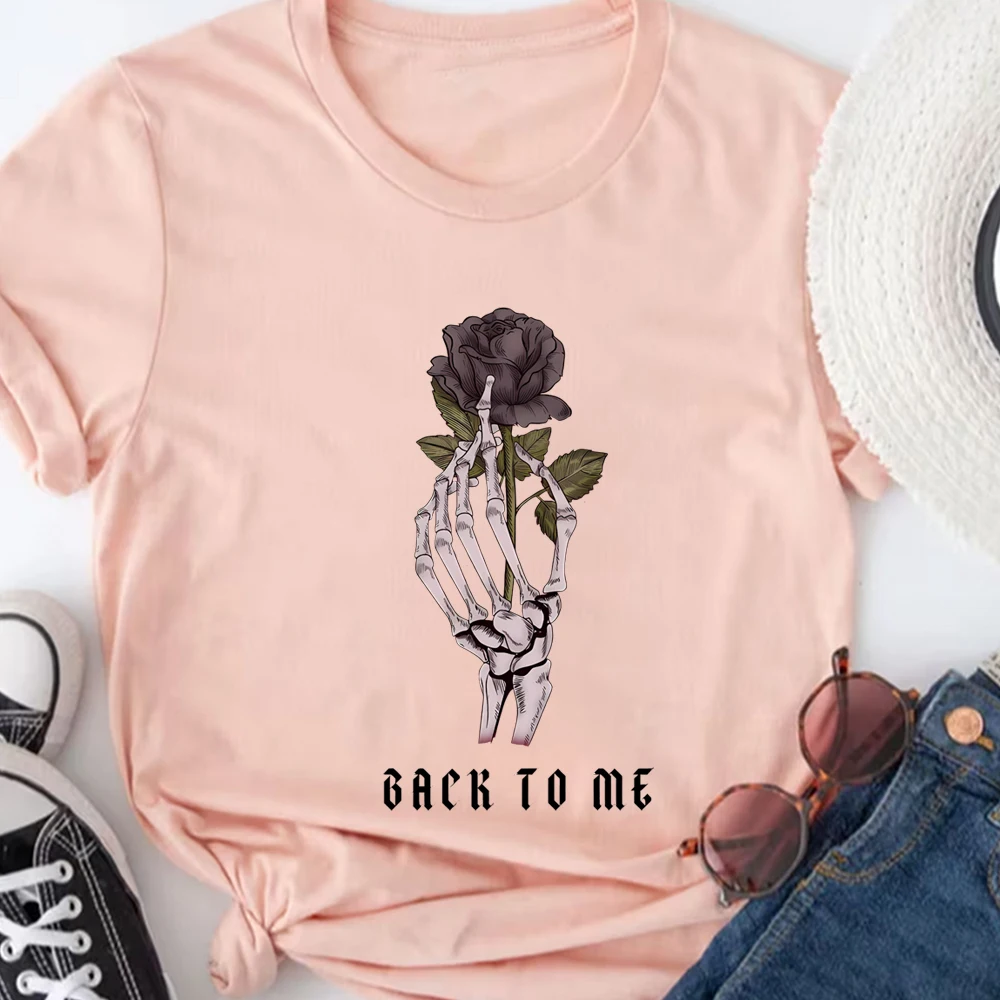 The Rose Back To Me T-Shirt Kpop Shirts The Rose Kpop Tee Y2k Top Vintage K-Rock Shirt Dual Album Black Rose Gift