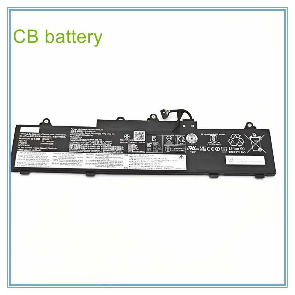 

L23M3P71 Battery L23L3P71 L23B3P71 L23B3P72 L23C3P72 L23D3P71 L23D3P72 L23L3P72 L23M3P72 for 14 Gen 5 L16 Gen 1