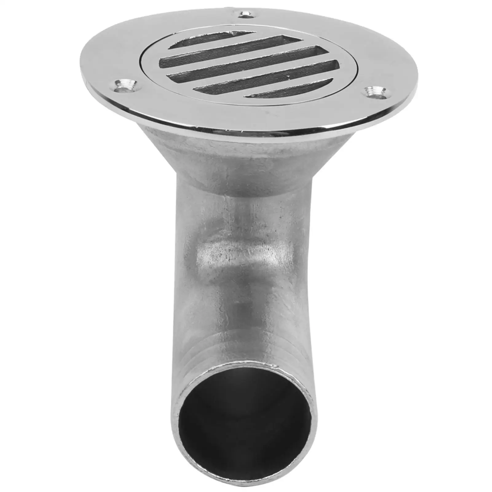 

32mm 38mm Durable 316 Stainless Steel Marine Boat Floor Drain - 90° Deck Water Drain Accessory