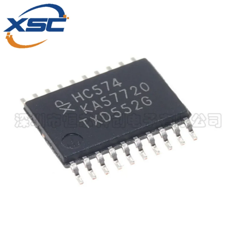 Genuine SN74HC574PW HC574 TSSOP-20 Tri-State Output Eight D-type Positive Edge Trigger