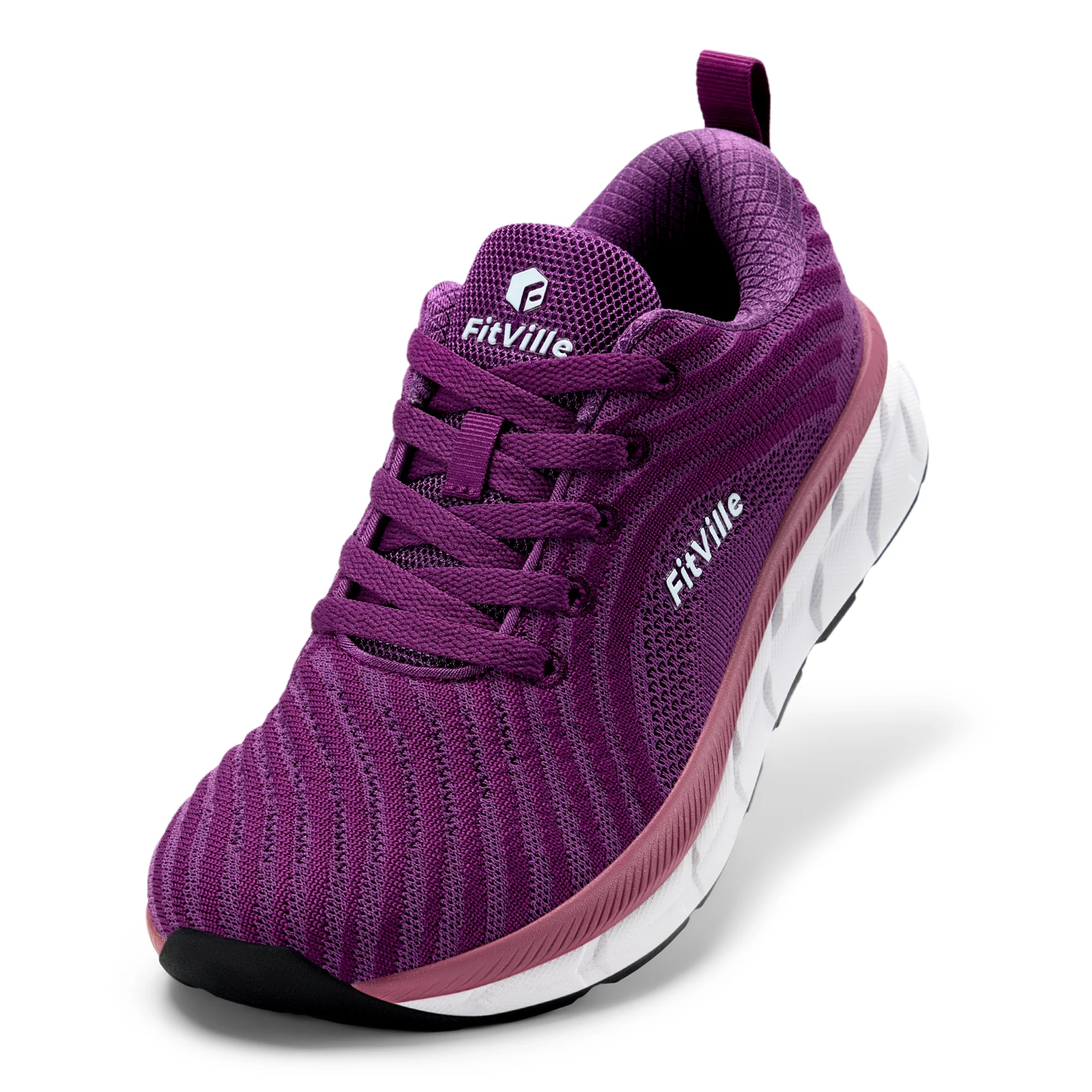 Wide Toe Box Running Sneakers - FitVille Kadın Geniş Ayak Kutusu Ayakkabı